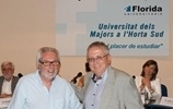 Victor Fernández acompanyat de Josep Almenar