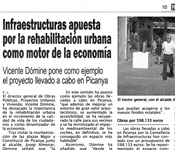Infraestructuras apuesta por la rehabilitación urbana como motor de la economía
