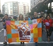 Les tres escoles de Picanya van estar presents a la manifestació contra la nova llei d'Educació