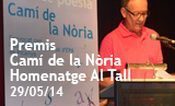 Acte lliurament premis Camí de la Nòria. Homenatge a Al Tall