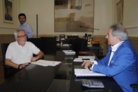 Josep Almenar i Alfonso Rus a la Diputació