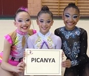 Tres gimnastes del club GR Picanya classificades per al Campionat d'Espanya