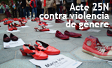 Acte de rebuig a la Violència de Gènere