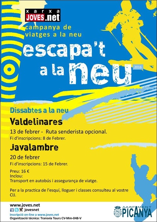 Cartell neu16 dissabtes A3a