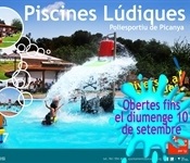 Les Piscines Lúdiques romandran obertes fins el 10 de setembre