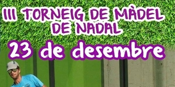 Cartell Màdel Picanya Nadal 2017