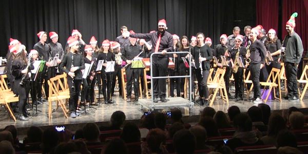 Festival Solidari Cáritas - Banda infantil de la Unió Musical de Picanya