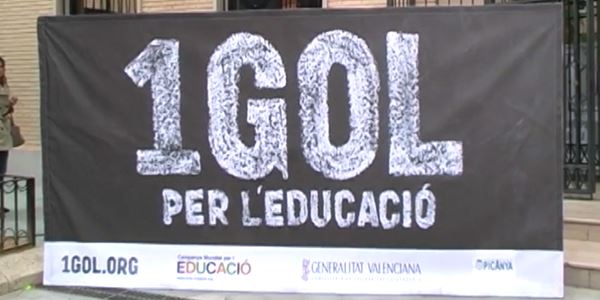 Un gol per l'educació