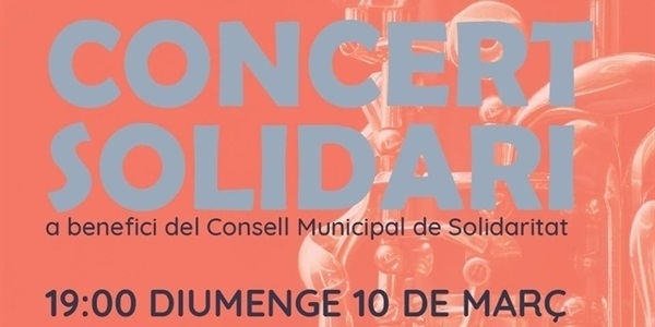 Concert solidari a càrrec de la Unió Musical