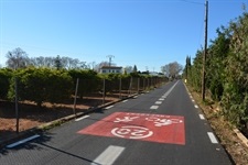 Via preferent per a vianants i ciclistes al Camí dels Horts