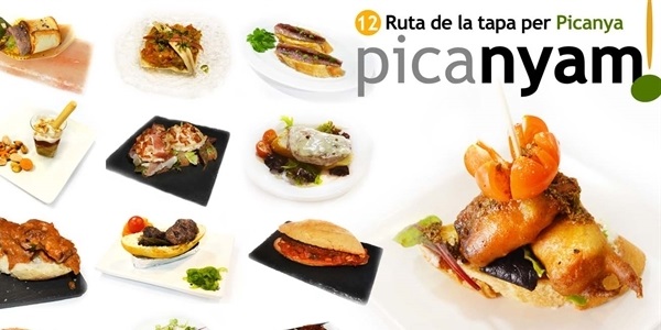 Este cap de setmana 12a PicaNYAM! Ruta de la tapa