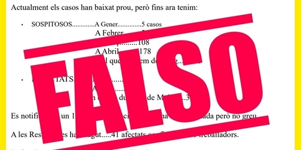 Informació falsa
