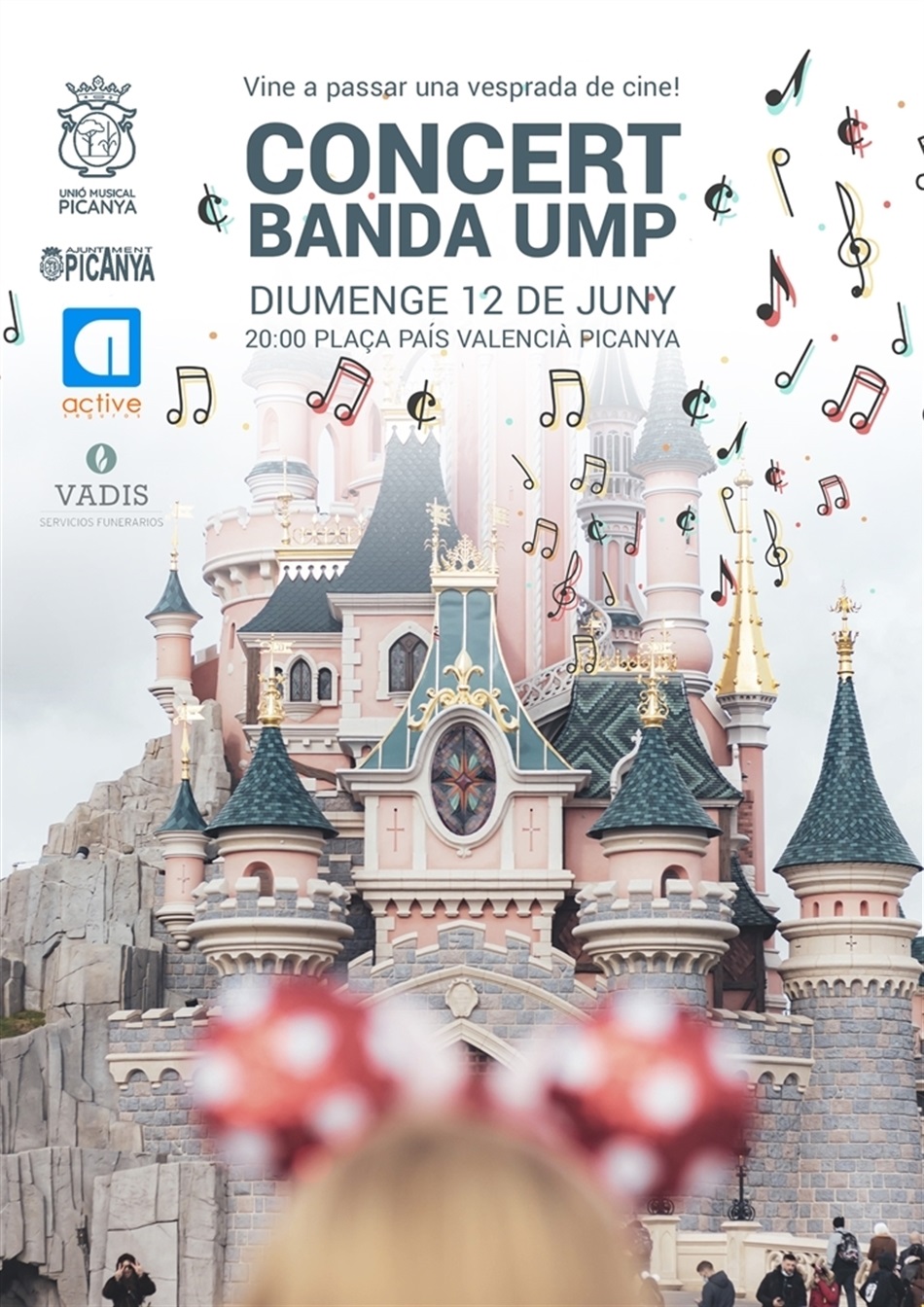 Cartell concert Diseny Banda UMP_3 Cartell concert Diseny Banda UMP_3