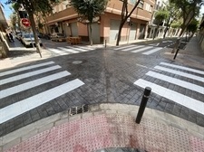Obres de renovació de la xarxa hidràulica i voreres al carrer Lluís Vives