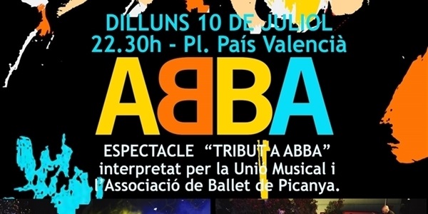 Homenatge a ABBA a càrrec de l'Associació de Ballet i la Unió Musical