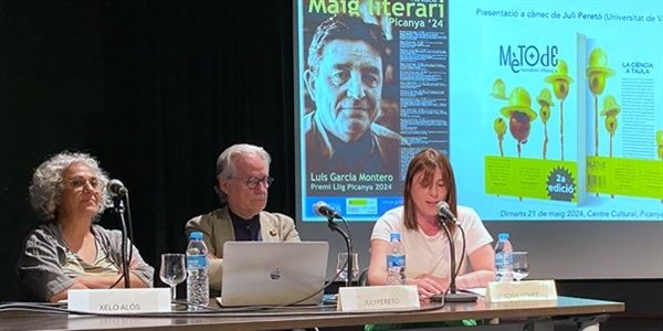 MAIG LITERARI · Presentació del llibre "La ciència a taula" · Fernando Sapiña