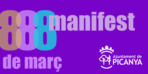 Manifest Ajuntament de Picanya amb motiu del 8 de març