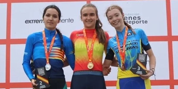 La jove ciclista picanyera Aroa Rodríguez aconsegueix el subcampionat d'Espanya