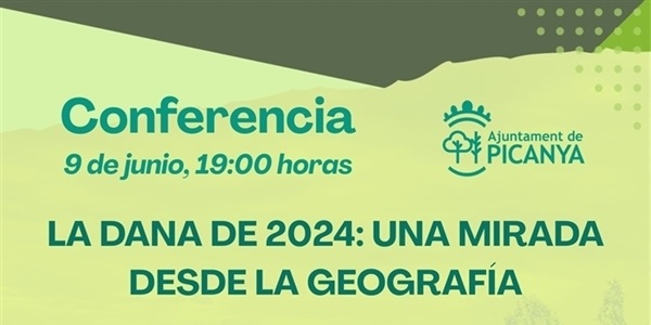 Conferència "La DANA de 2024: una mirada des de la geografia"