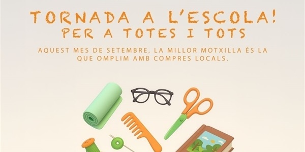 Tornada a l'escola per a totes i tots!