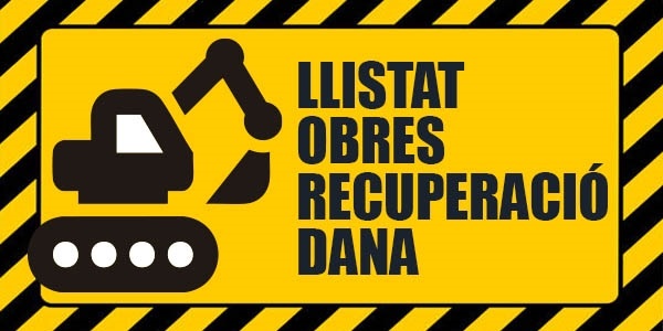 Llistat d'obres de resconstrucció post-dana