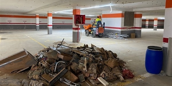 Arranquen les obres de rehabilitació de l'aparcament municipal