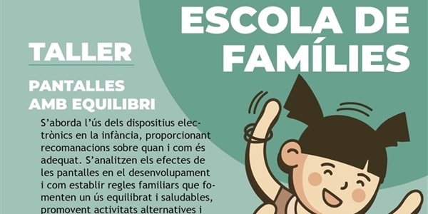 L'últim taller de l'escola de famílies es trasllada a la Casa de la Cultura