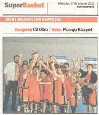 Picanya Bàsquet - aleví masculí - subcampions Copa 2012 superdeporte_27_06_2012_subcampions_alevi_copa