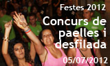 Festes 2012. Concurs de paelles i desfilada a Vistabella