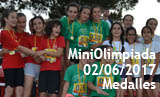 MiniOlimpiada de la 35a Setmana Esportiva - Medalles