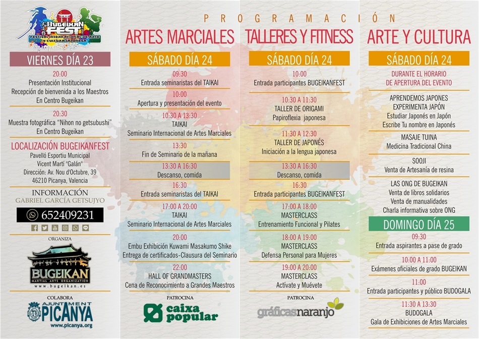 AYUNTAMINETO PROGRAMA BUGEIKANFEST AYUNTAMINETO PROGRAMA BUGEIKANFEST